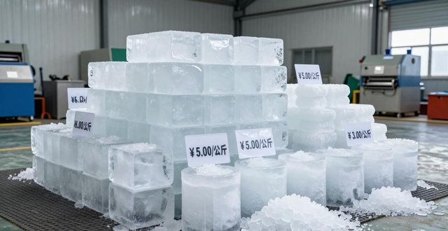 长宁食用冰块多少钱 良臣制冰厂最新报价
